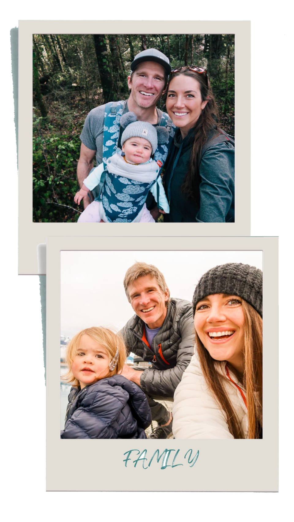 Turquoise Blue Aesthetic Polaroid Photos Holidays Travel Collage Instagram Story